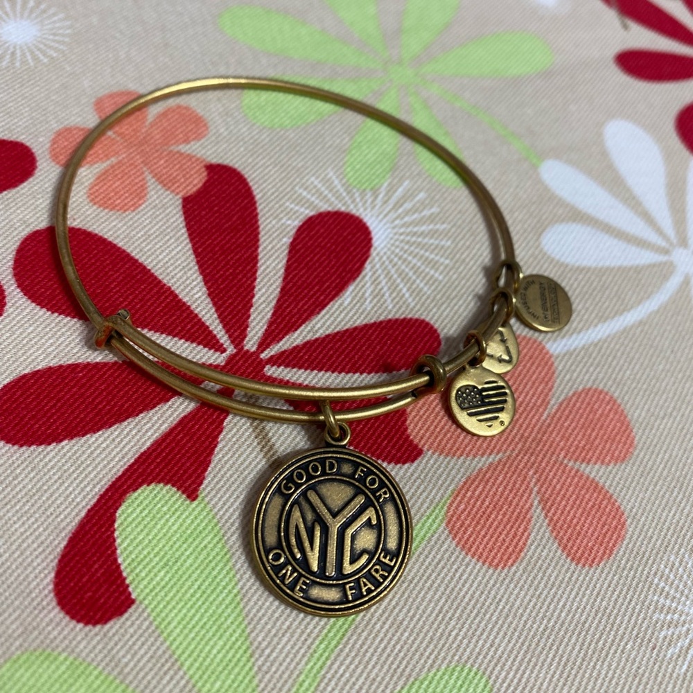 Alex and Ani Bracelet, NYC Subway Token